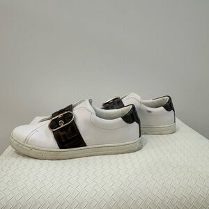 Stylish White FENDI Shoes